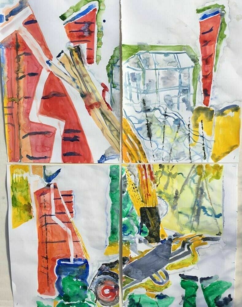 penny richards - Experiments in Watercolour - Oct 2020