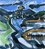 richard blake  - Experiments in Watercolour - Oct 2020