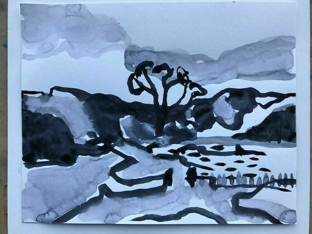 richard blake  - Experiments in Watercolour - Oct 2020