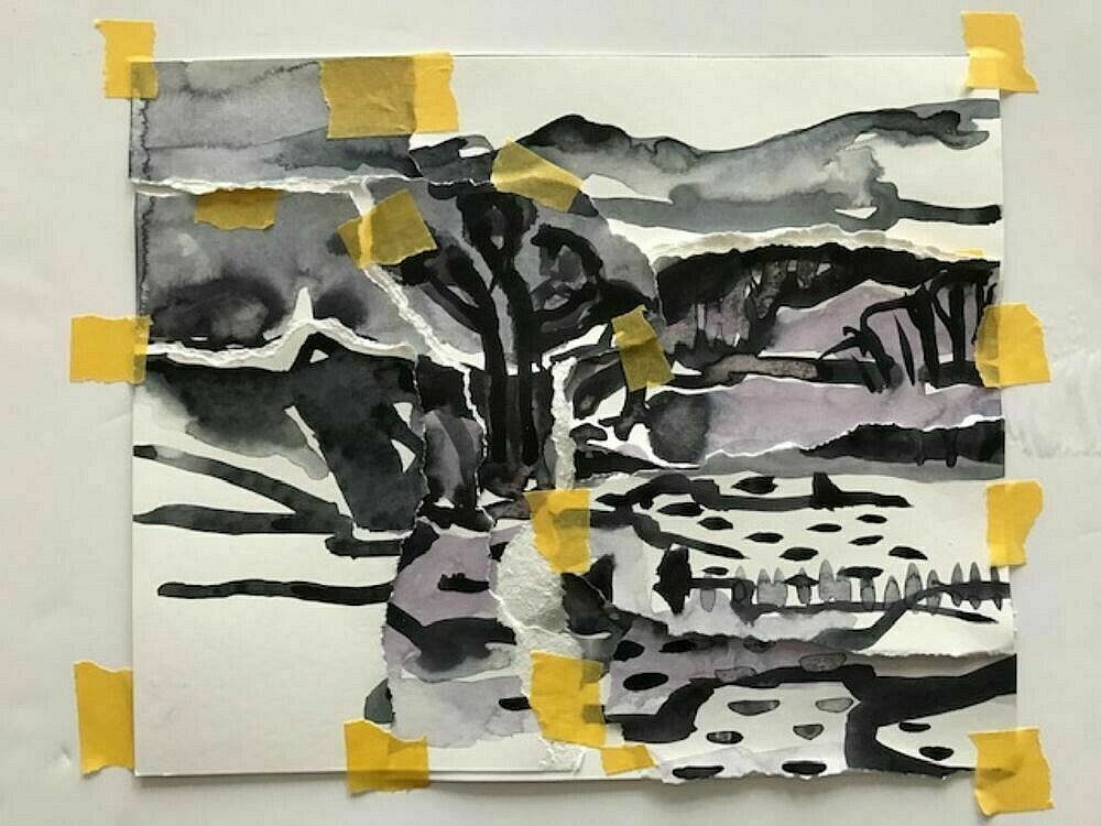 richard blake - Experiments in Watercolour - Oct 2020