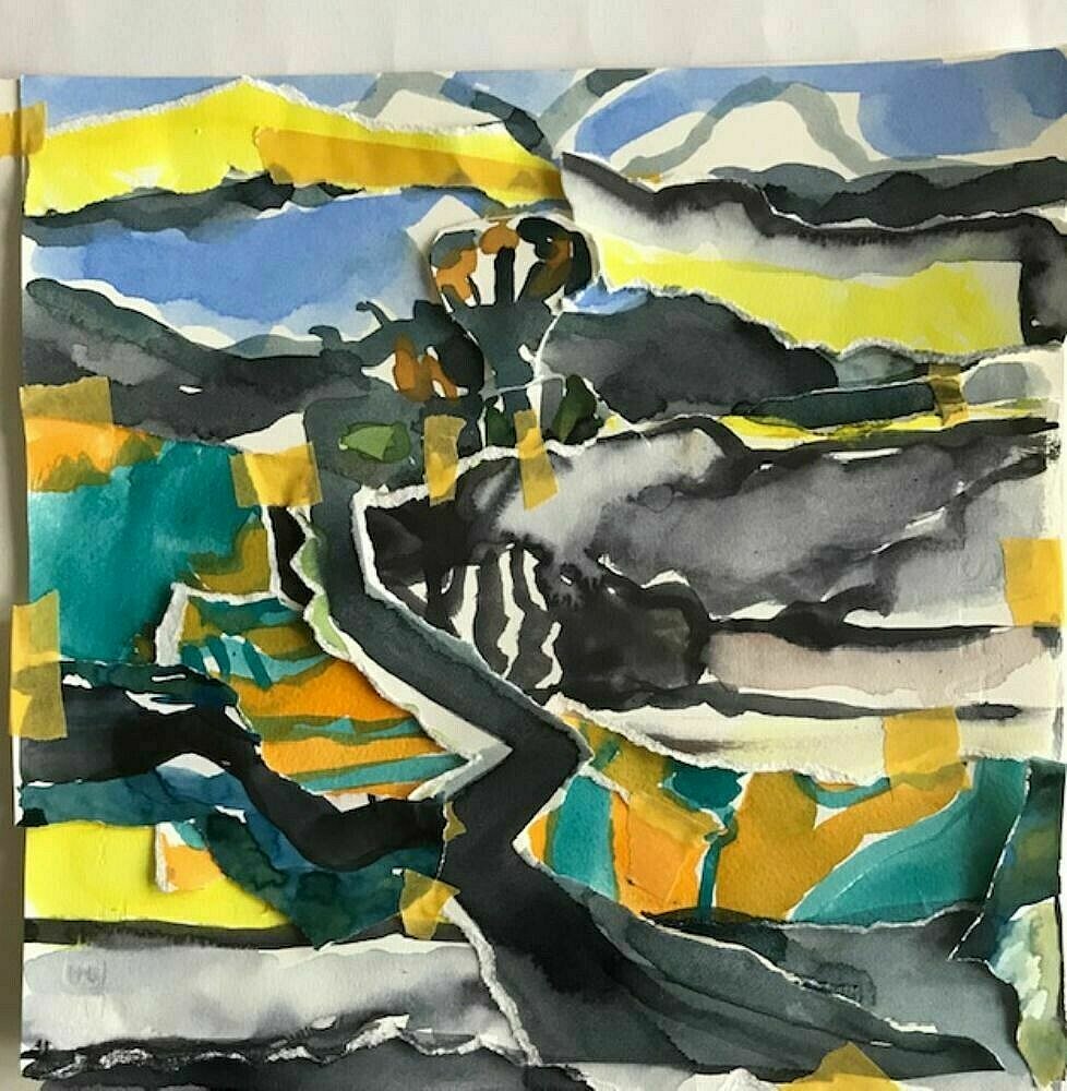 richard blake - Experiments in Watercolour - Oct 2020