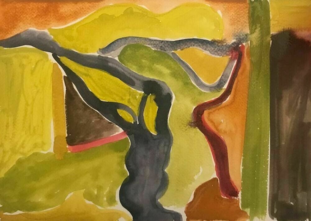 sarah hudson - Experiments in Watercolour - Oct 2020