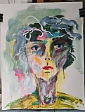 shafina eddicott - Drawing & Painting the Head - Self Portraits 2023
