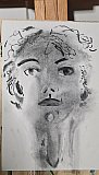 shafina eddicott - Drawing & Painting the Head - Self Portraits 2023