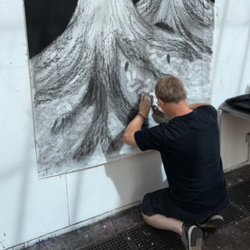 Large Scale Winter Drawing